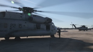 HMH-464 travels to train in Florida littorals