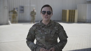 Senior Airman Cassie Crisp Holiday Greeting