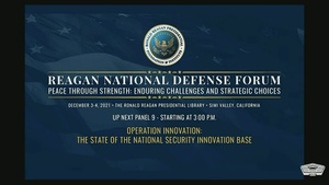 DoD Leaders Participate in Panel on Security and Innovation
