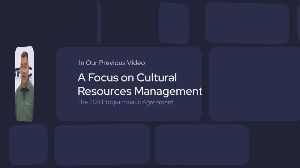 Dvids Video A Focus On Cultural Resources Management Processes