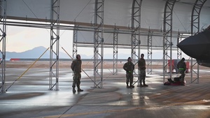 354 AEW F-35s take off from Iwakuni during Operation Iron Dagger