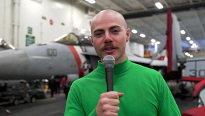 USS Carl Vinson (CVN 70) Sailors Send Holiday Regards to their Families