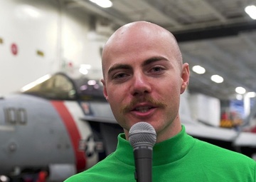 USS Carl Vinson (CVN 70) Sailors Send Holiday Regards to their Families