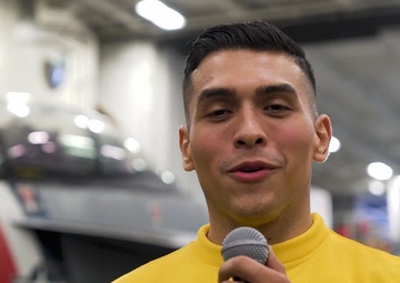 USS Carl Vinson (CVN 70) Sailors Send Holiday Regards to their Families