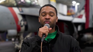 USS Carl Vinson (CVN 70) Sailors Send Holiday Regards to their Families