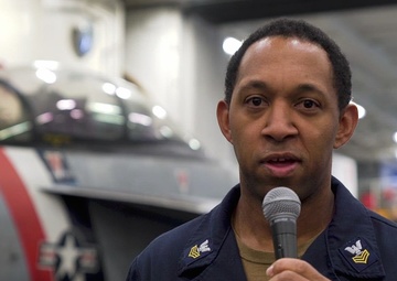 USS Carl Vinson (CVN 70) Sailors Send Holiday Regards to their Families