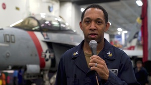 USS Carl Vinson (CVN 70) Sailors Send Holiday Regards to their Families