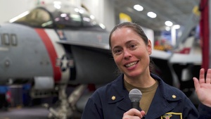 USS Carl Vinson (CVN 70) Sailors Send Holiday Regards to their Families