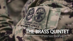 U.S. Naval Forces Europe-Africa Band in AFN Naples Studio