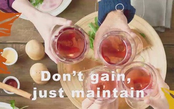 CR2C: Don't Gain, Just Maintain healthy holiday eating tips