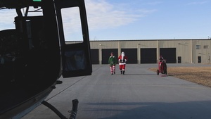 Santa's Flight Over Minot