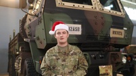 PFC Blake Haywood Holiday Shout-out