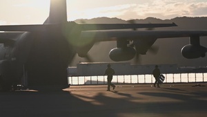 18th LRS FARP Airmen refuel 354th AEW F-35As during Operation Iron Dagger