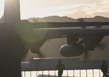 18th LRS FARP Airmen refuel 354th AEW F-35As during Operation Iron Dagger