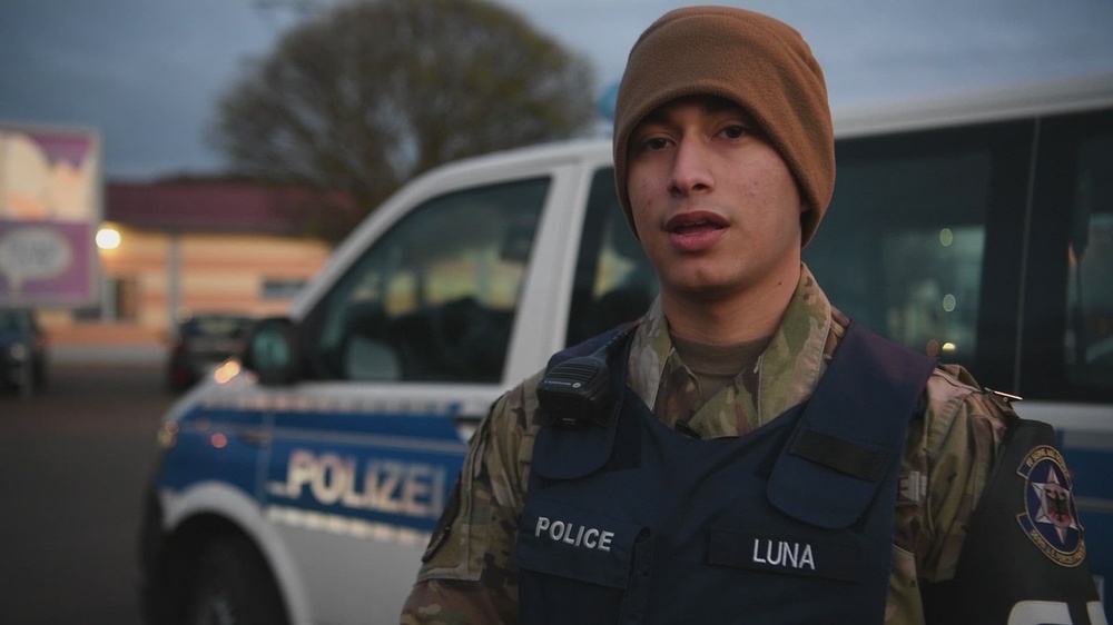 DVIDS - Video - The 569th U.S. Forces Police Squadron Conducts Vehicle Checks with German Polizei