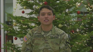 Deployed 1st Air Cavalry Brigade Troopers send home Christmas Messages