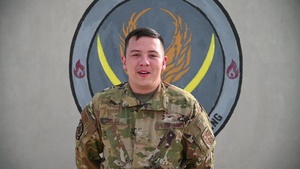 Airman John Jelliff, Holiday Greeting