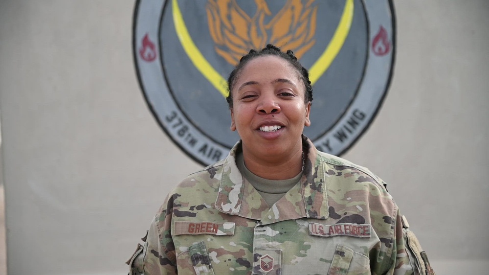 DVIDS - Video - Master Sergeant Natasha Green, Holiday Greeting