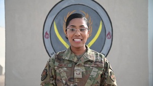 Senior Airman Sika Amegee, Holiday Greeting