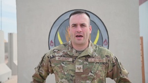 Technical Sergeant Andrew McQuary, Holiday Greeting