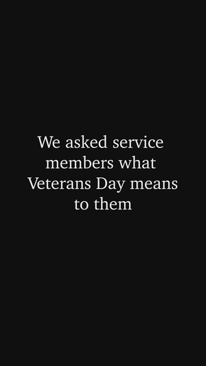 SSgt Griebel Veterans Day Highlight Video (Reel format)