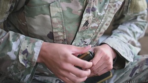 B-Roll; 44th IBCT M110A1 Range