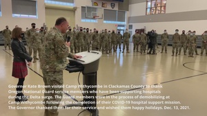 Oregon DEMOB Ceremony