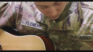 Soldier Feature - Pfc. Filomeno - The Guitar Player