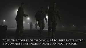The Norwegian Foot March - 69th Air Defense Artillery - Deployed