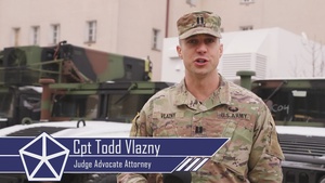 Holiday Greetings from V Corps Soldiers in Poland
