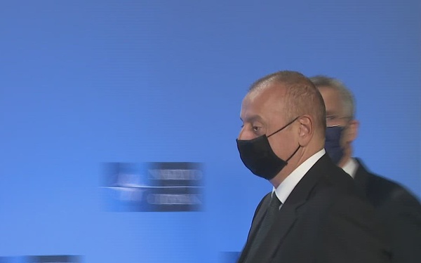 Joint press point with the NATO Secretary General and the President of Azerbaijan (opening remarks and Q&amp;A)