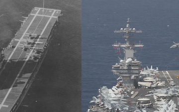 Battle of Midway: Aircraft Carriers Then and Now