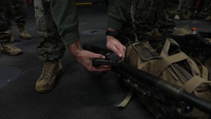 Marines on Makin Island Train in Preparation for Steel Knight 22
