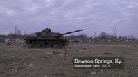 Kentucky National Guard Engineers tornado disaster relief.