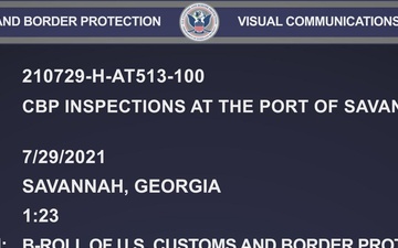 CBP flight crew and aircraft inspections at Savannah Hilton Head International Airport