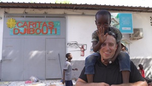 Caritas Orphanage visited by Camp Lemonnier- Clean Video