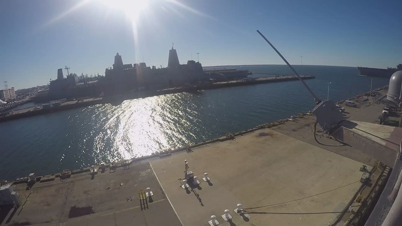 USS Iwo Jima (LHD 7) arrives at Norfolk Naval Station