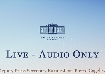 Principal Deputy Press Secretary Karine Jean-Pierre Gaggle Aboard Air Force One