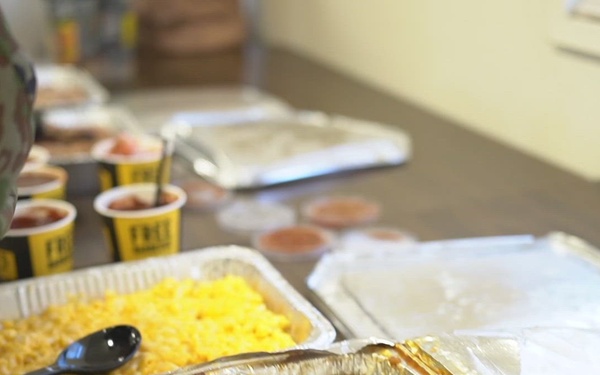 Post Closing Ceremony "Victory" Lunch B Roll