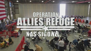 Operation Allies Refuge Travelers Depart NAS Sigonella