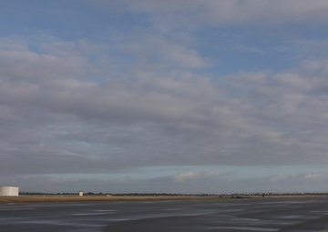 MQ-4C Triton Landing