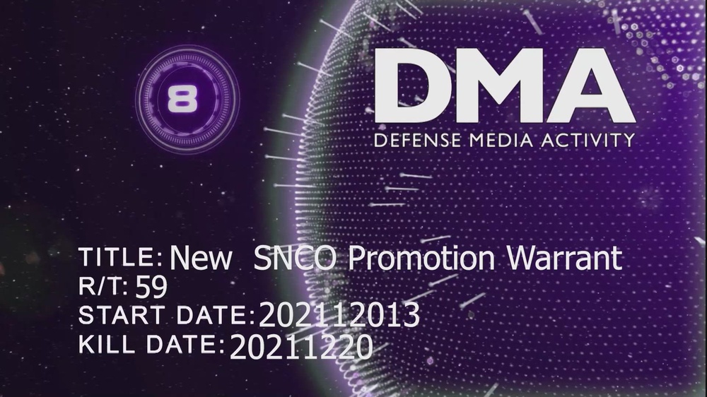 DVIDS Video Marine Minute New SNCO Promotion Warrant (AFN Version)