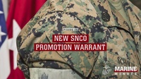 Marine Minute: New SNCO Promotion Warrant