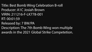 Best Bomb Wing Celebration B-Roll