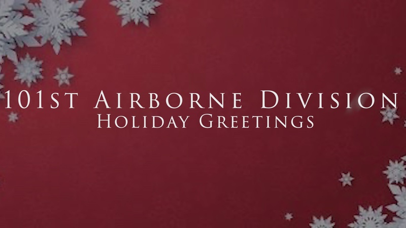 101st Airborne Division (Air Assault) Holiday Greeting