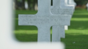 Somme American Cemetery and Memorial (B-Roll)