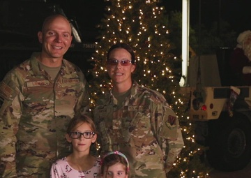 MSGT Timothy Lawson &amp; MSGT Brittany Lawson - Holiday Season Shoutout to Pulaski, VA &amp; San Fernando Valley, CA