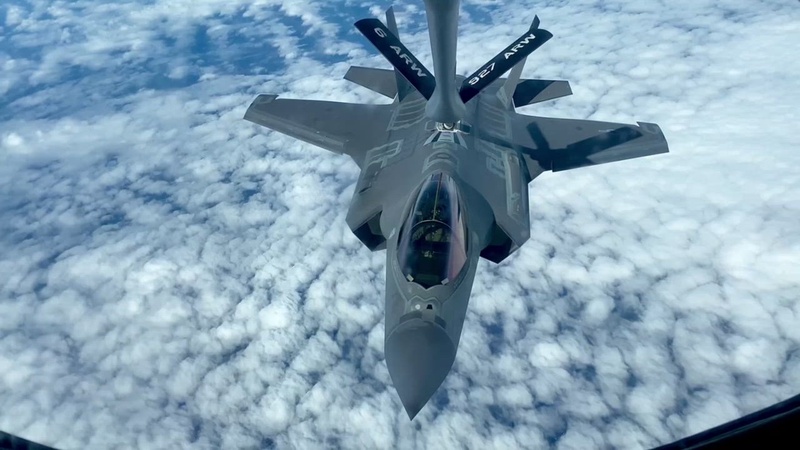 Refueling F-35s over Florida
