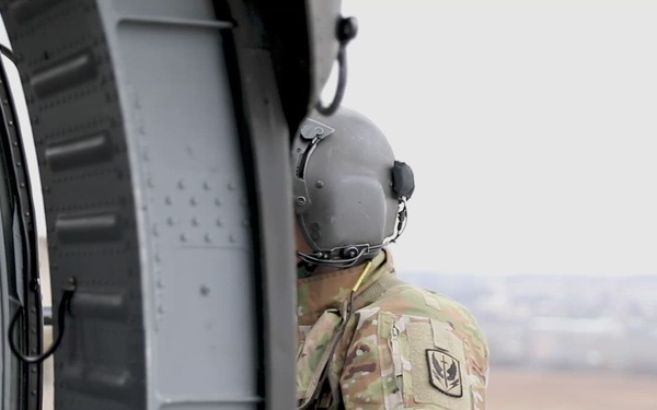 KFOR RC-E Aviation Hoist Training