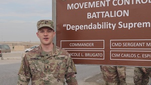 1st Lt. Kaardal Holiday Shoutout